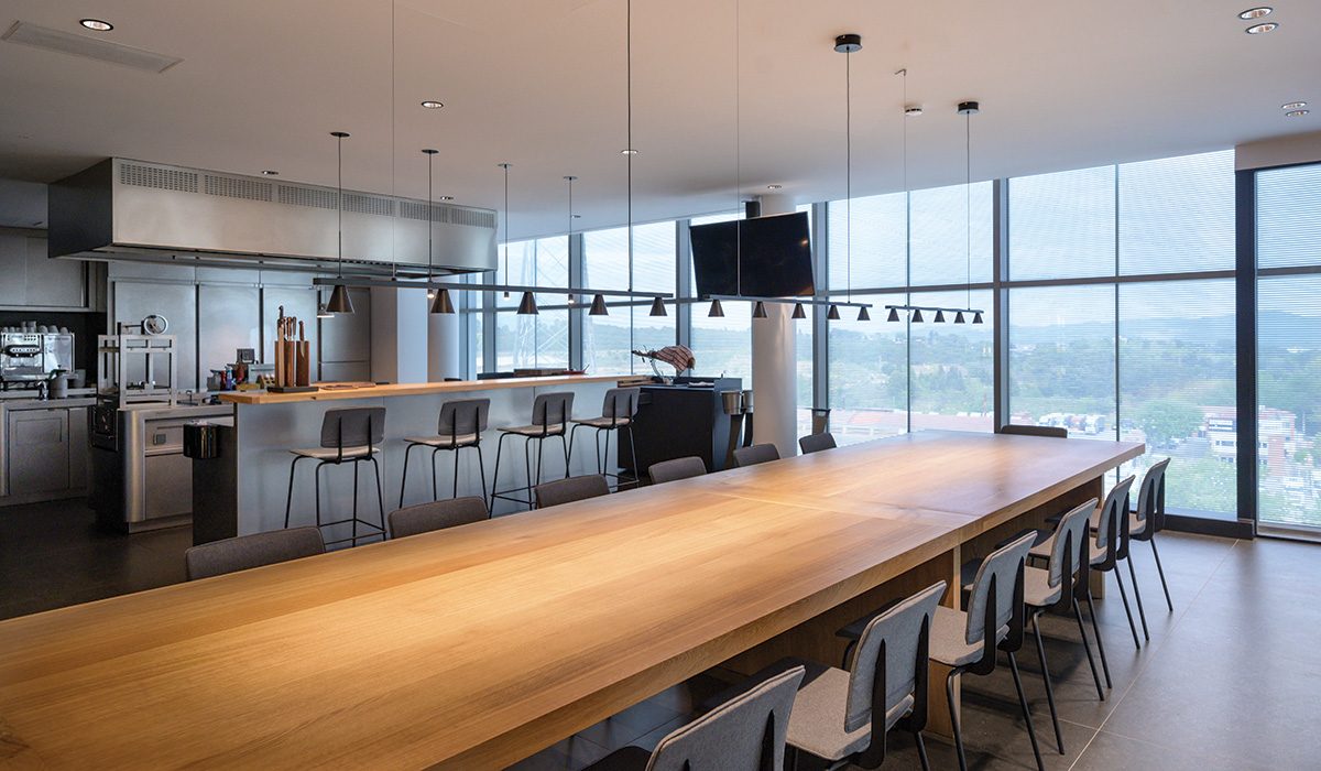 Oca Global interior design of the new headquarters of Oca Global