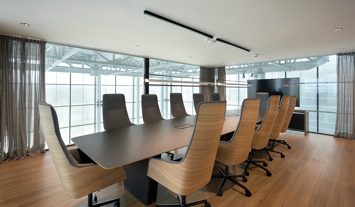 Oca Global interior design of the new headquarters of Oca Global