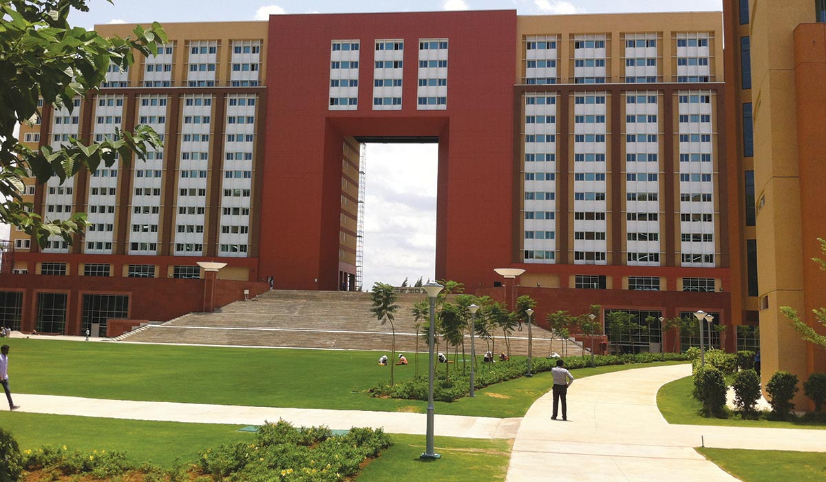 Fundermax facade at Infosys Hyderabad Campus