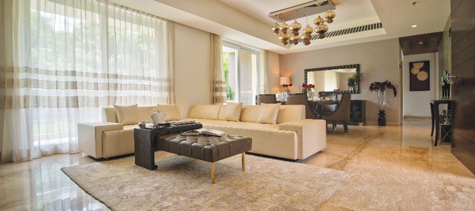 Luminare Gurugram Living Area