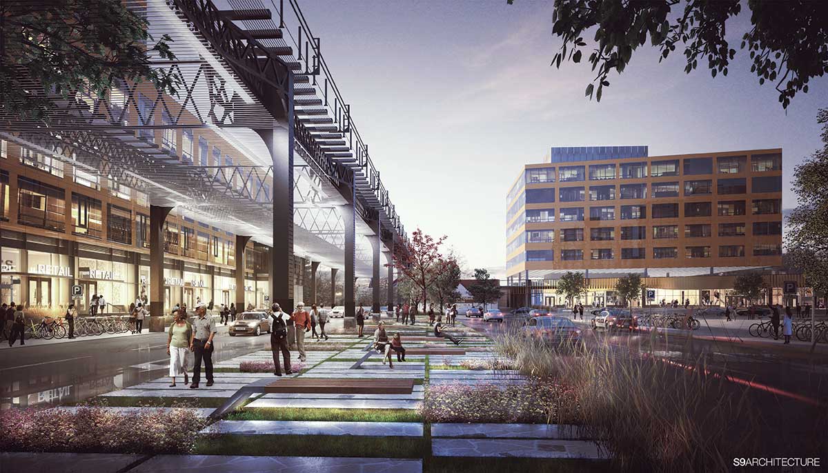 S9 Architecture - Neptune and Sixth Mixed-use Development