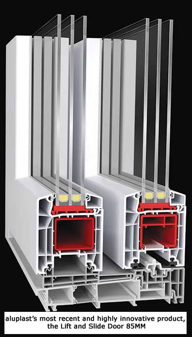 Aluplast Lift and Slide Door