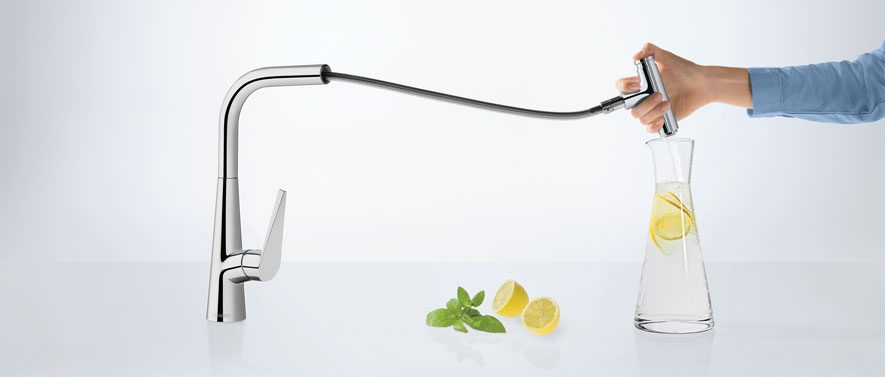 Hansgrohe Talis Select Workflow with pull out spout