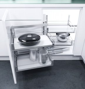 Hafele's Kitchen Corner Solutions