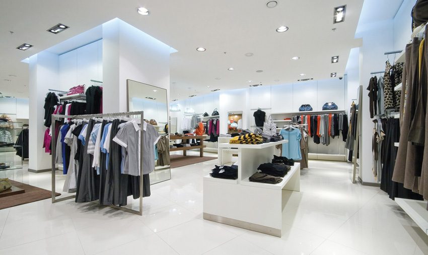 Clothing Store LED Lighting