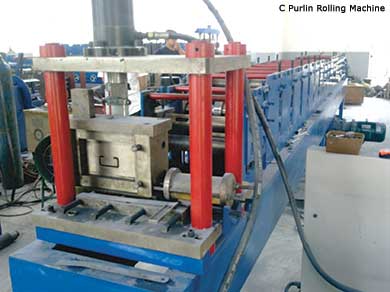 C Purlin Rolling machine