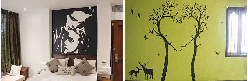 Custom Designed Wall