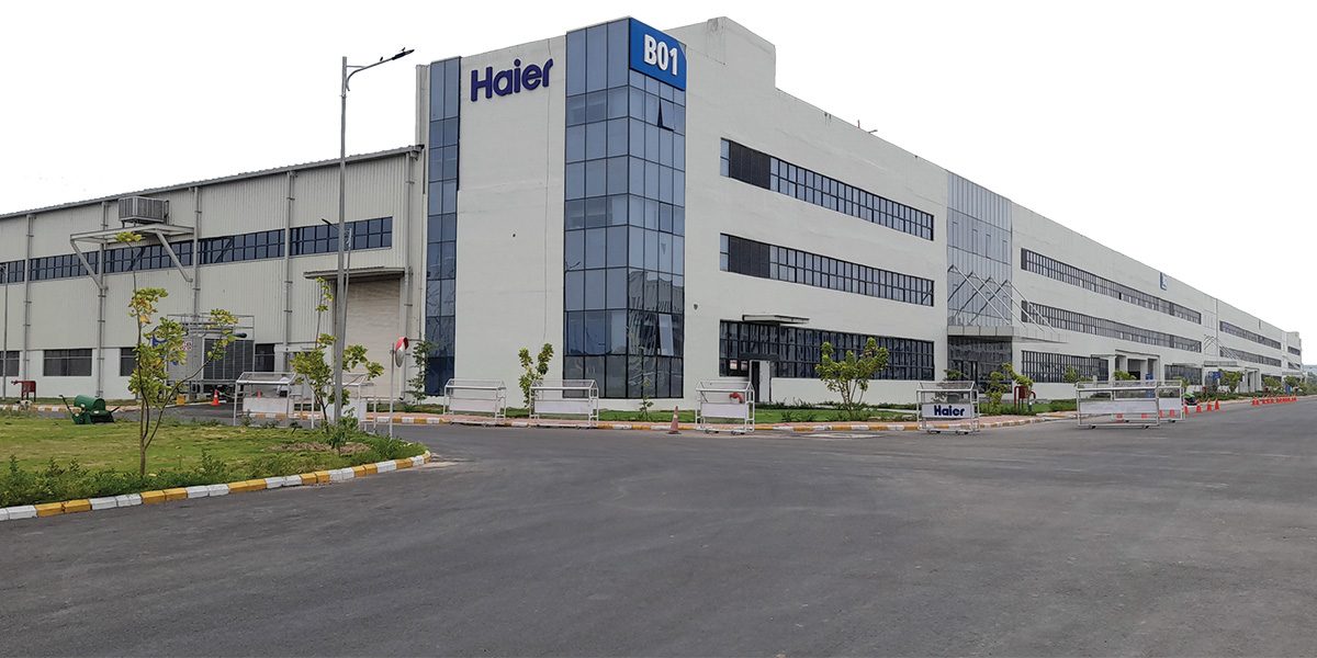 Haier North Industrial Park Growing urbanization and infrastructure development