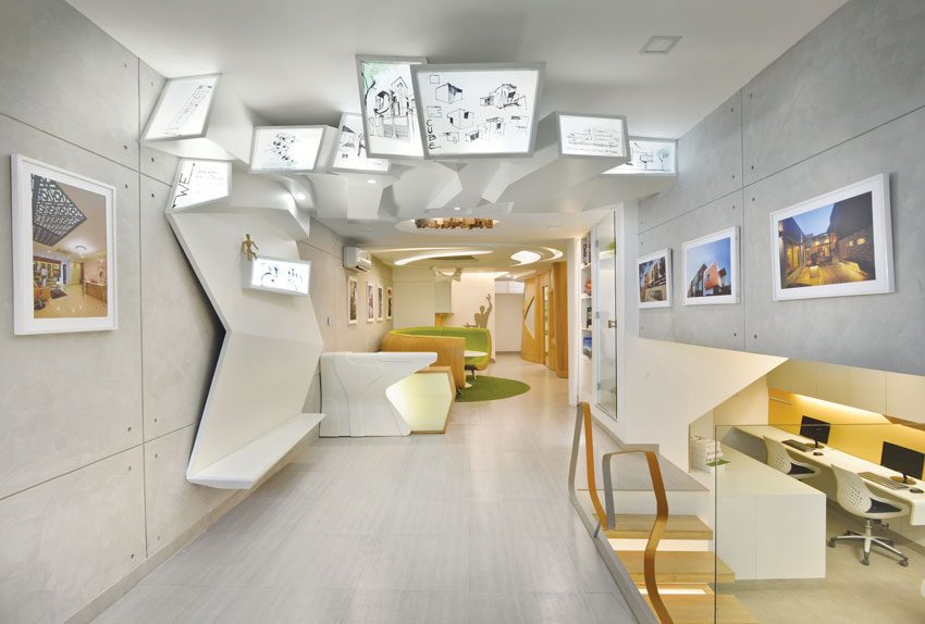 VIEW OF UPPER WORKSPACE