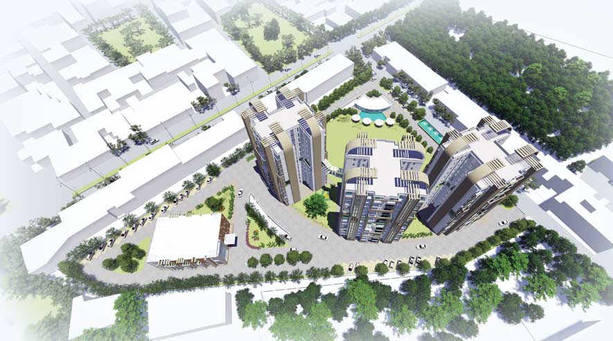 Sky Park Apartments Lucknow