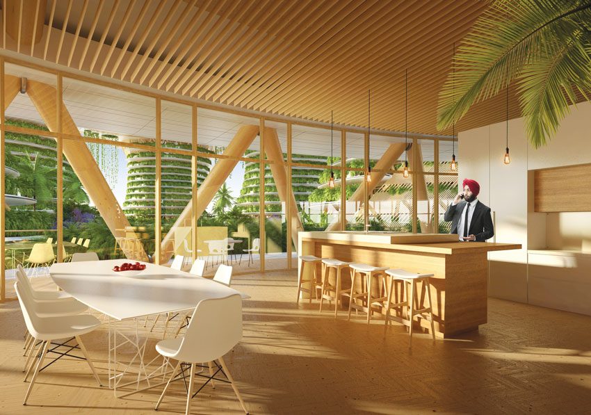 Hyperions WOODEN LIVING ROOM