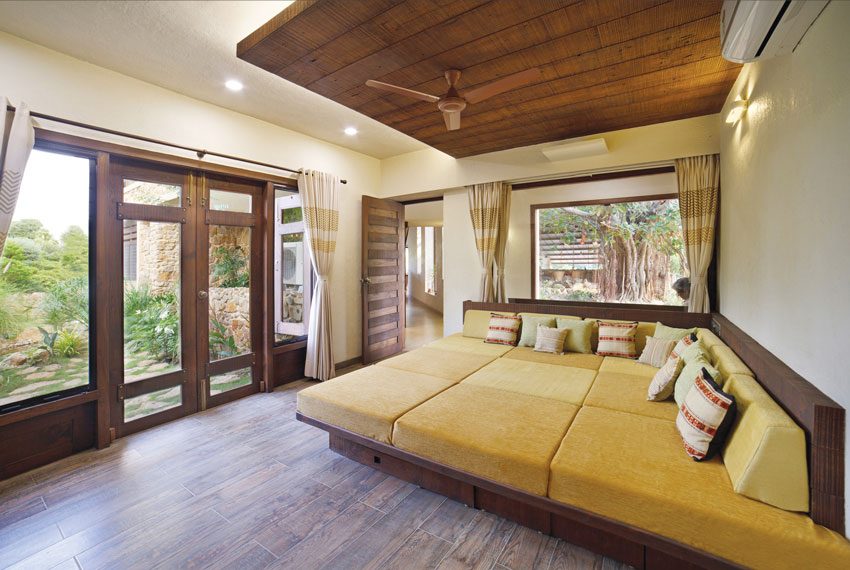Gandhi Farmhouse Bedroom