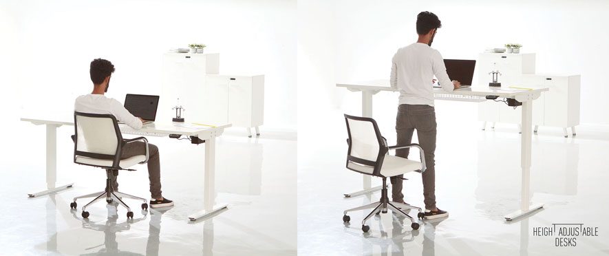 Featherlite Height Adjustable Tables