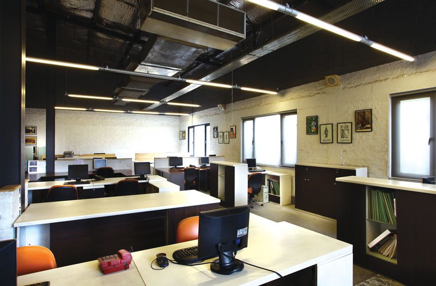 Open Plan Workstation Lighting