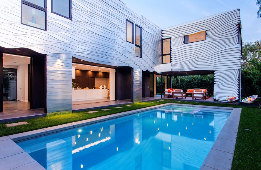 The Wave House Courtyard