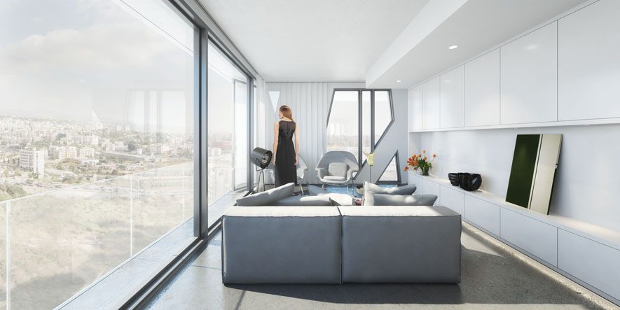 Orange Architects The Cube Drawing Room