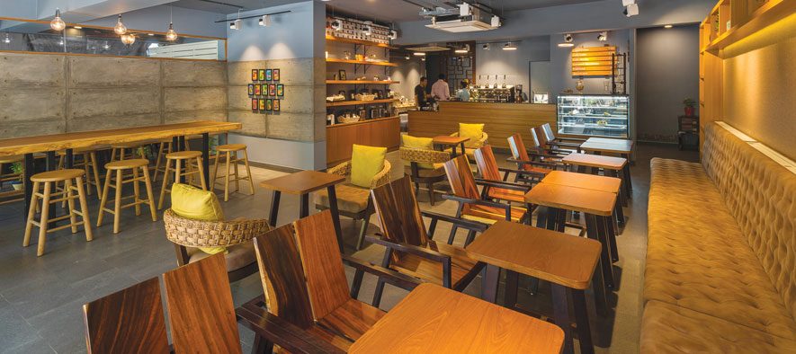 The Roastery indoor cafe