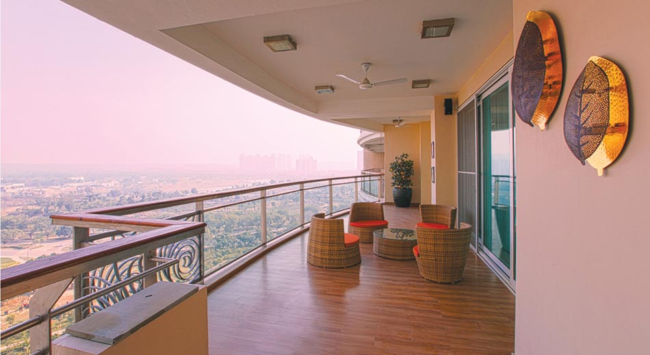 huge Balcony