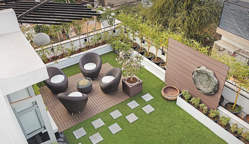 Terrace garden