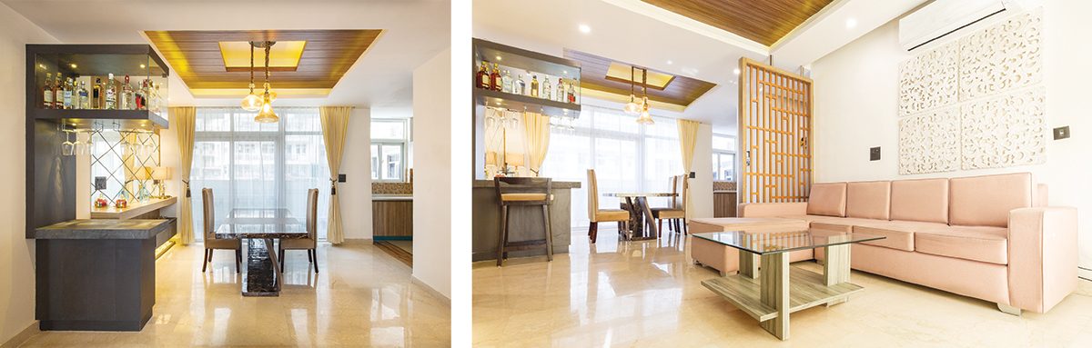 Noida Residence Drawing Room