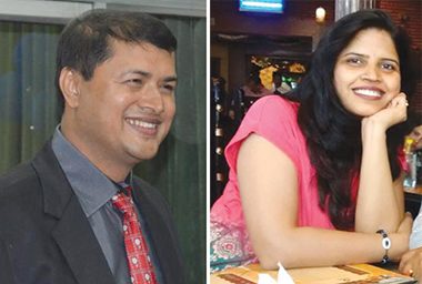 Harish Tripathi nd Jyoti D Tripathi