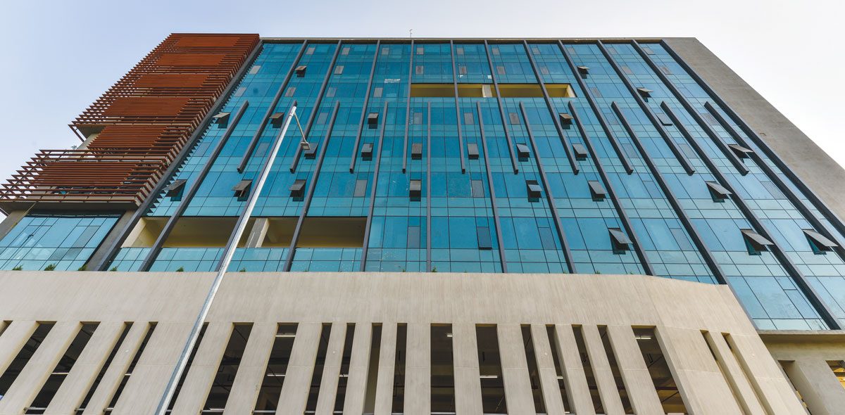 NORTH GLAZED FACADE