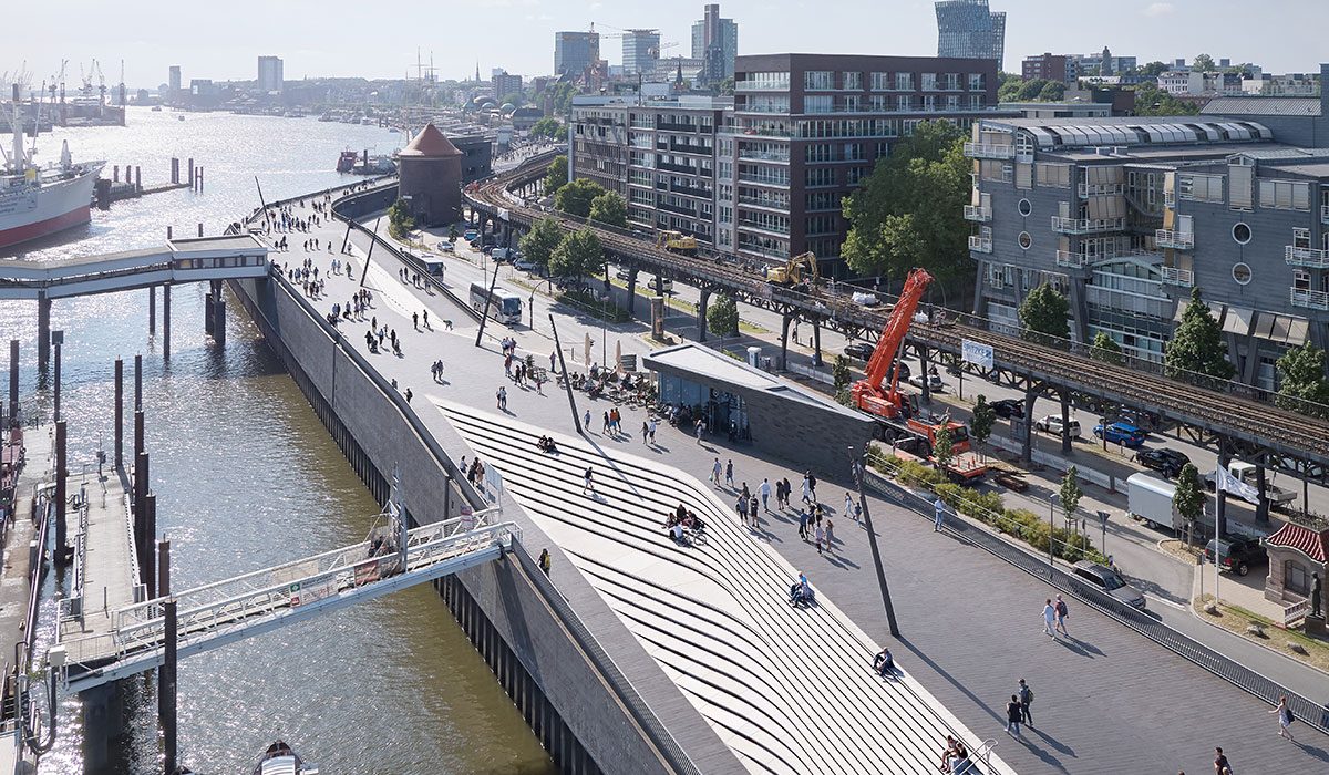 Hamburg River Promenade