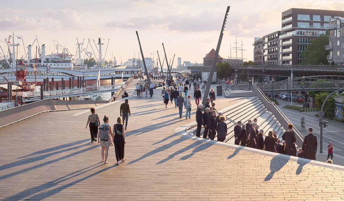 Hamburg River Promenade