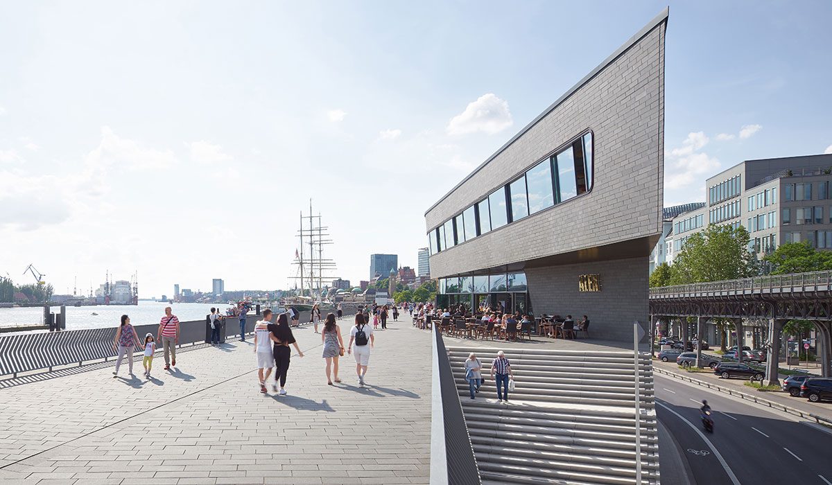 Hamburg River Promenade