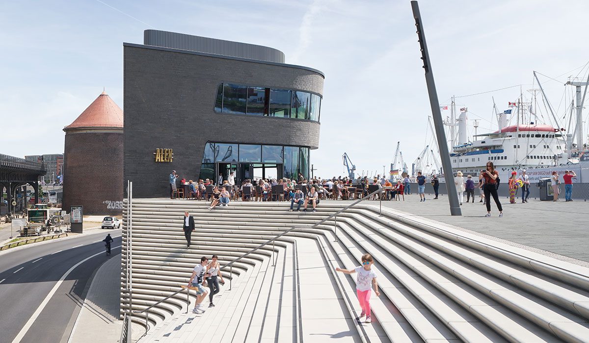 Hamburg River Promenade