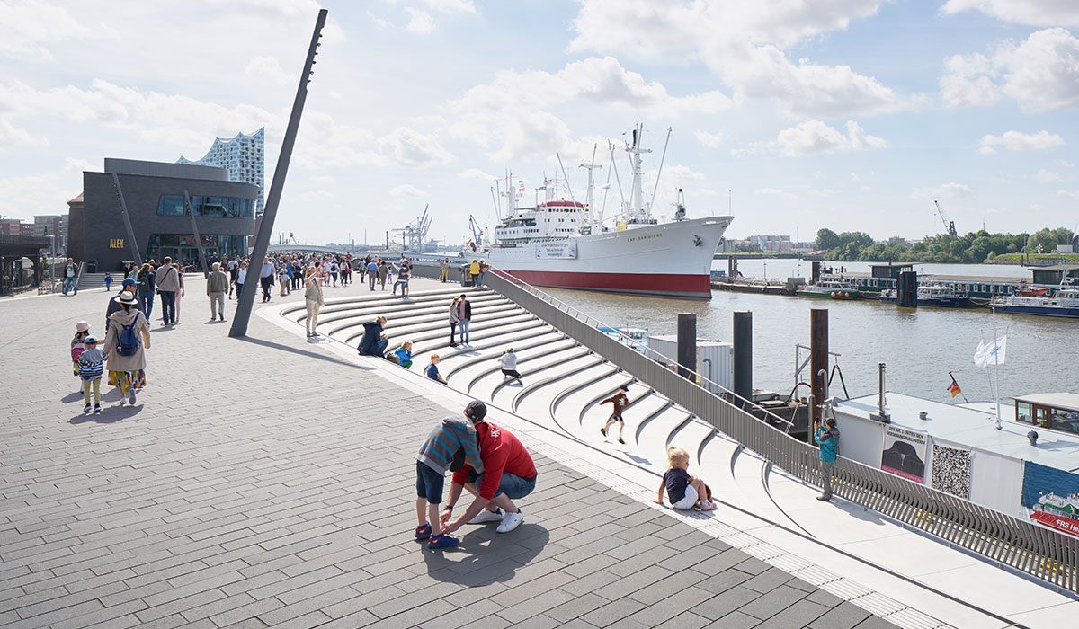 Hamburg River Promenade