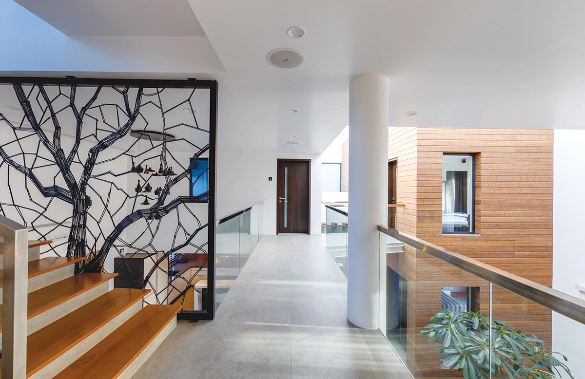 Wood House Inside