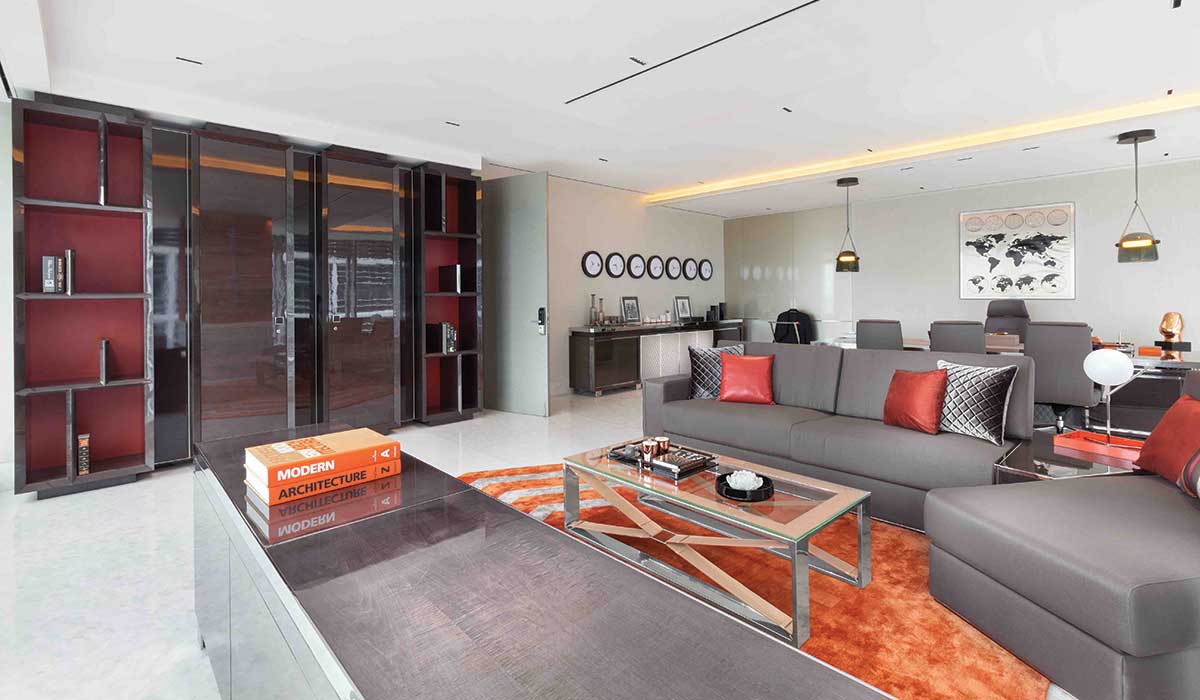 sophisticated corporate spaces
