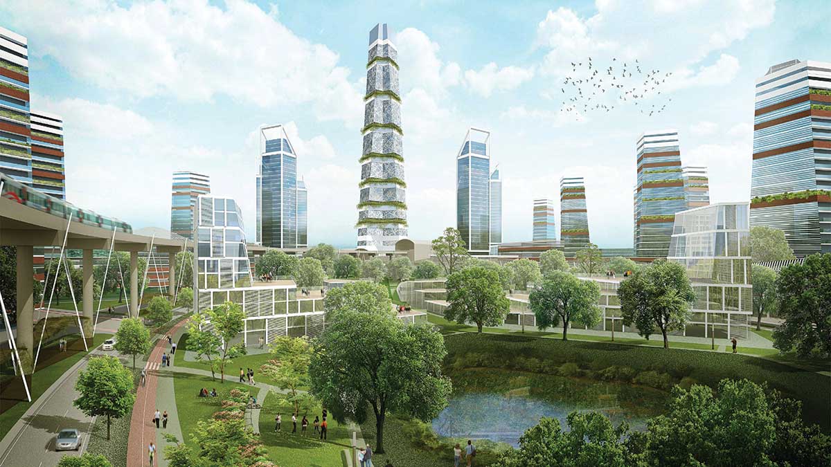 EAST DELHI HUB - CP KUKREJA ARCHITECTS