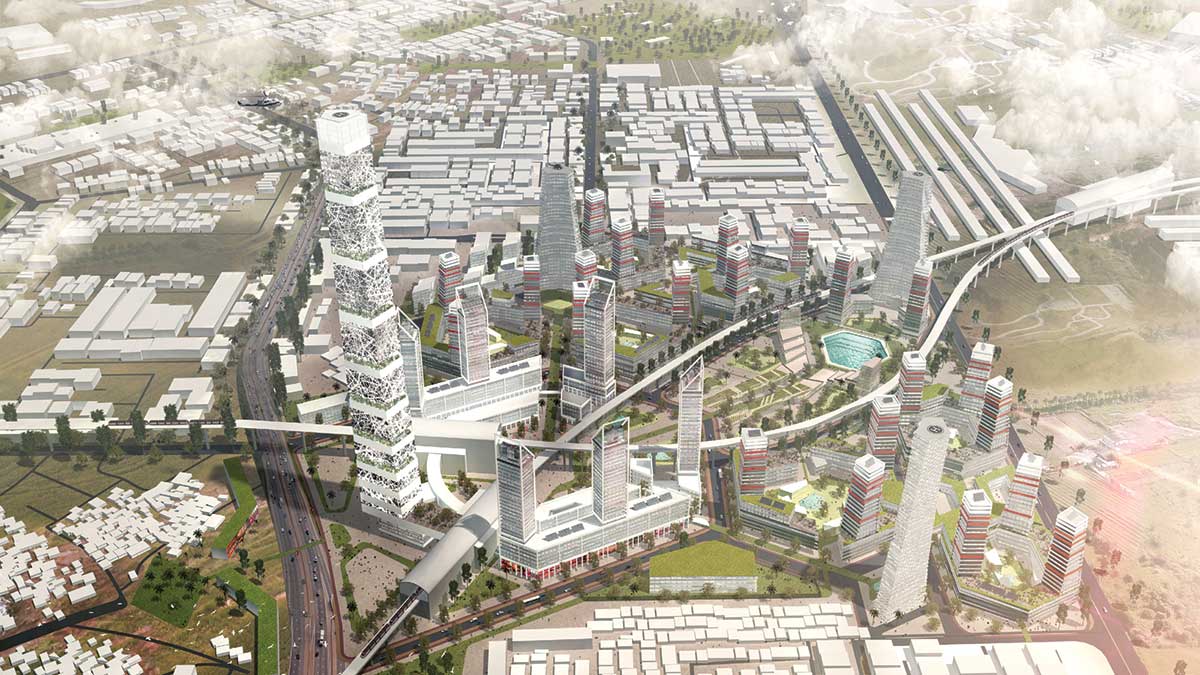 EAST DELHI HUB - CP KUKREJA ARCHITECTS
