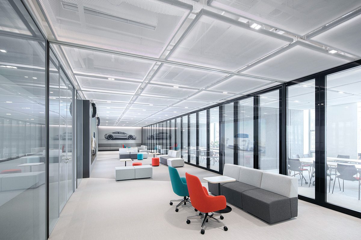 Porsche tasked anySCALE with designing their new China headquarters in Shanghai