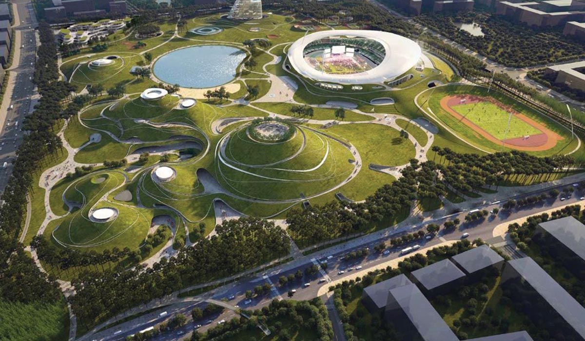 MAD - Quzhou Sports Campus-SD Birdview