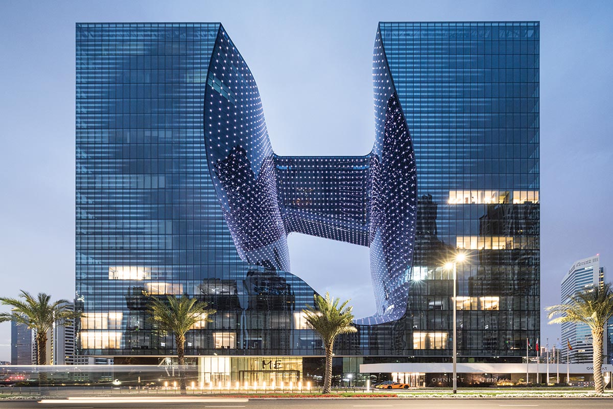 design of Opus is by Ar. Zaha Hadid