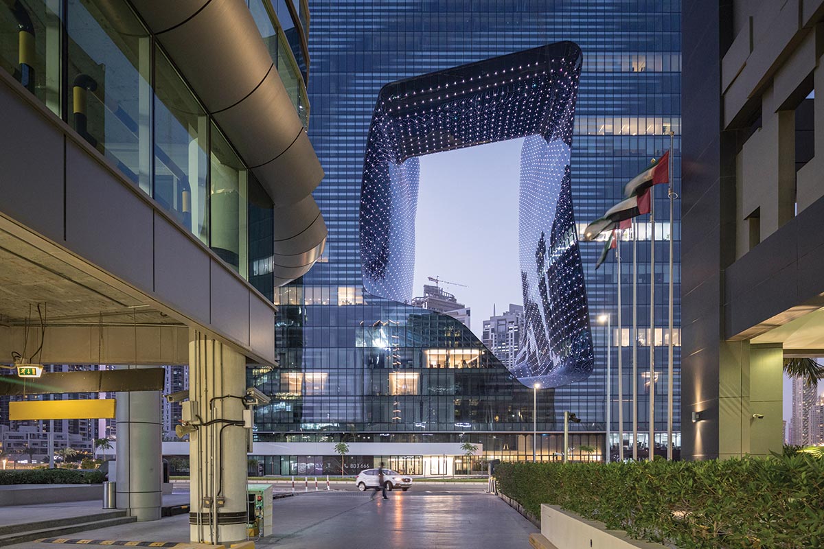 design of Opus is by Ar. Zaha Hadid