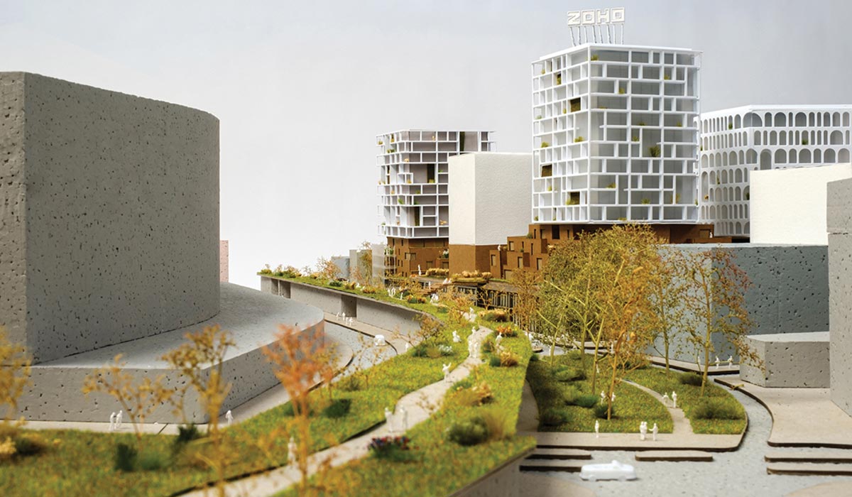 Orange Architects - ZOHO district in Rotterdam