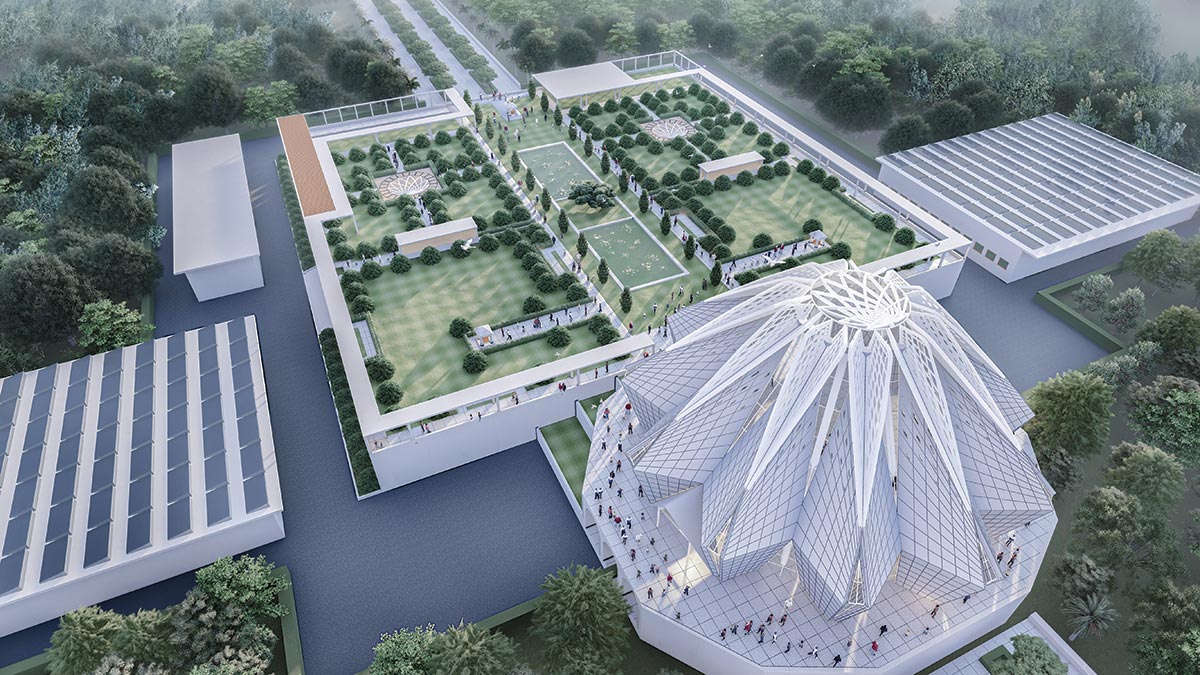 Parametric Architecture SaiBaba Temple