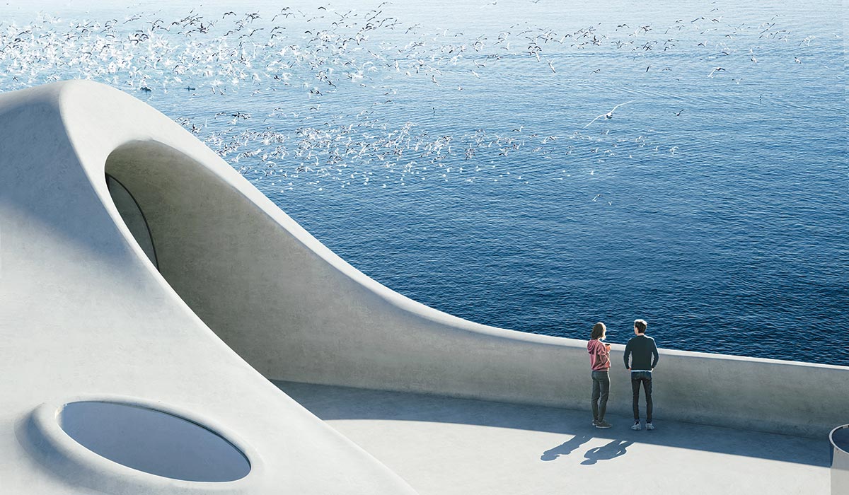 A Dreamscape by the Sea