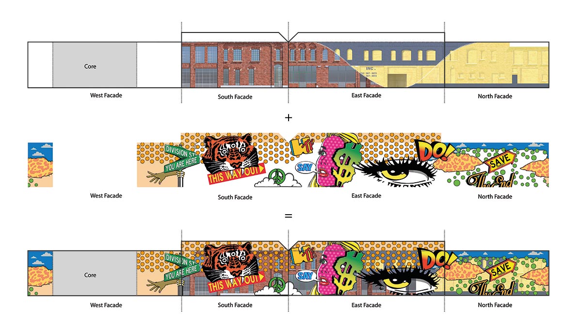 Glass Mural - Designed by MVRDV