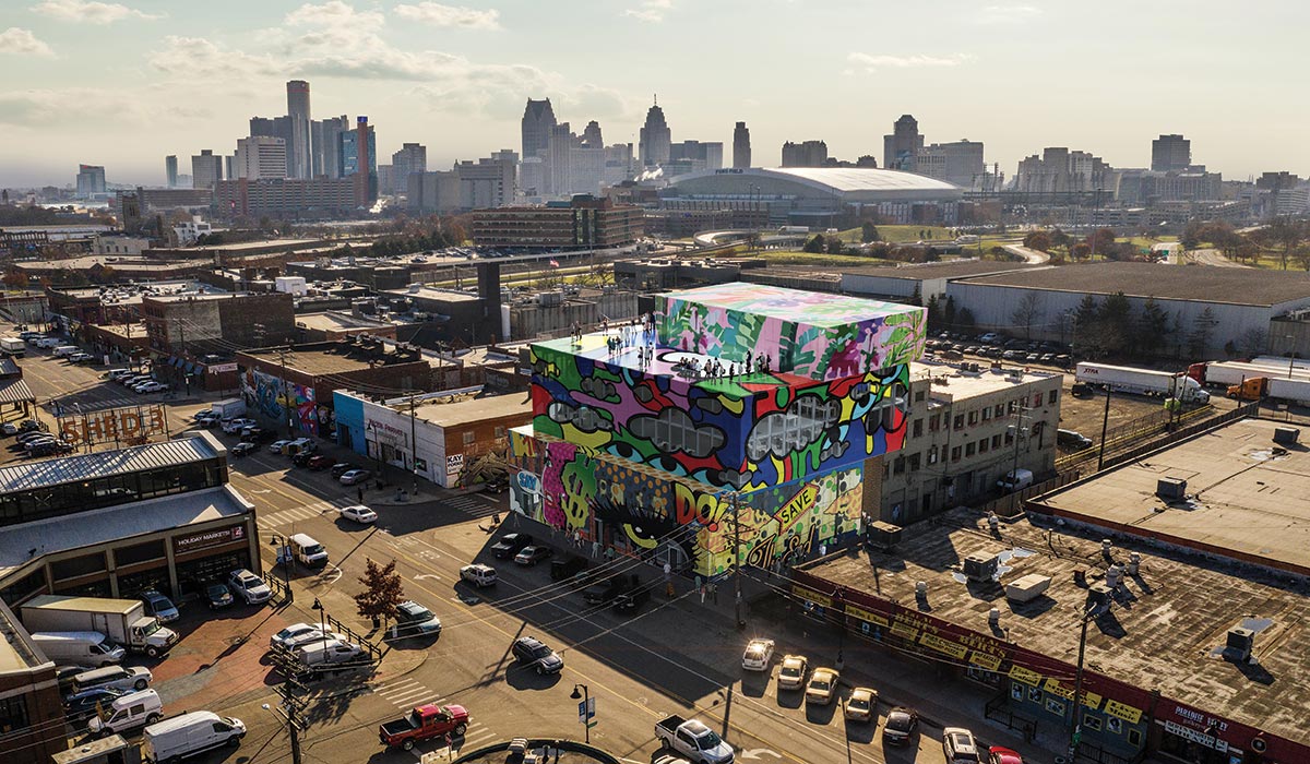 Glass Mural - Designed by MVRDV