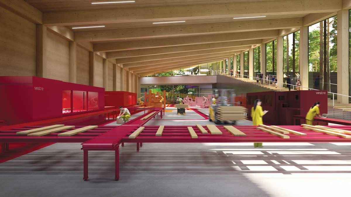 BIG unveils The Plus - most sustainable furniture factory