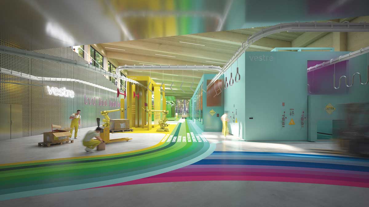 BIG unveils The Plus - most sustainable furniture factory