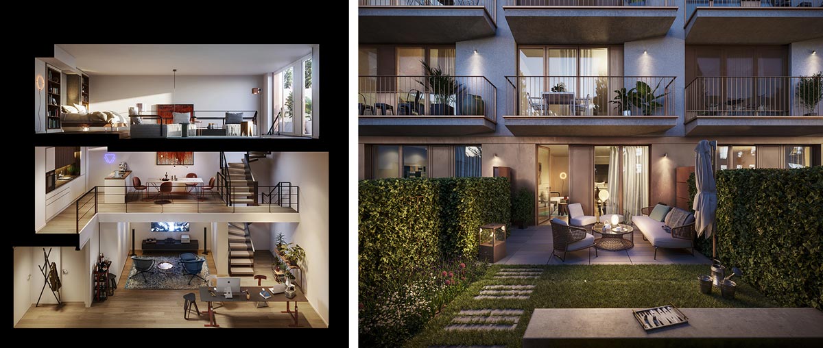 Van B residences introduced by UNStudio and Bauwerk in Munich