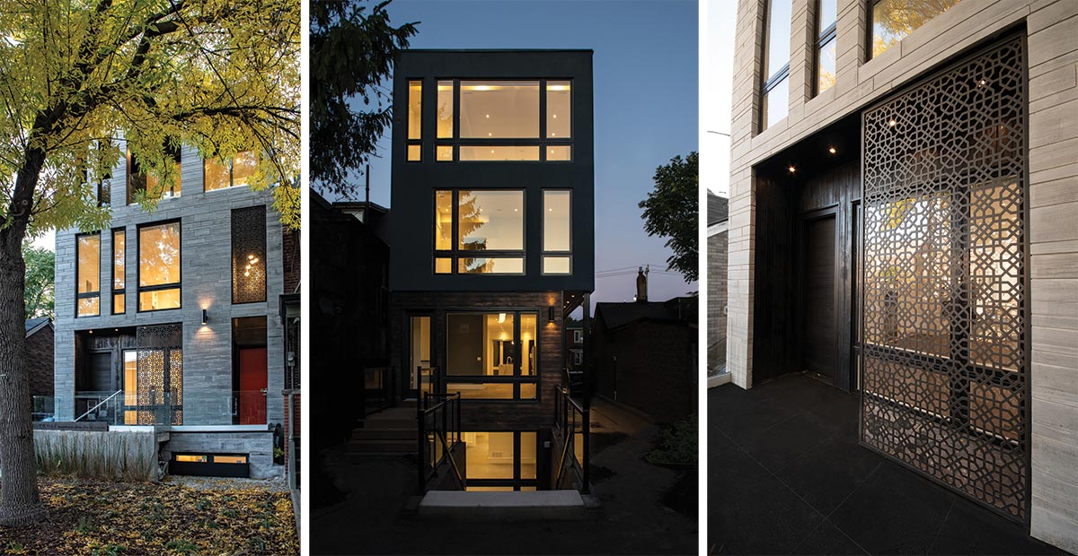 Multi-unit building by Alva Roy Architects
