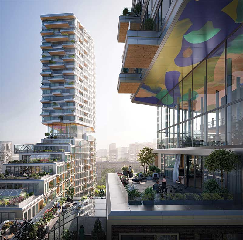 UNStudio’s award-winning design of a residential complex in Moscow