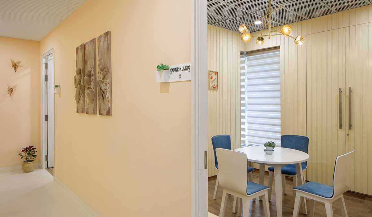 CDA has refurbished a twenty-year-old residential dwelling into a wellness centre